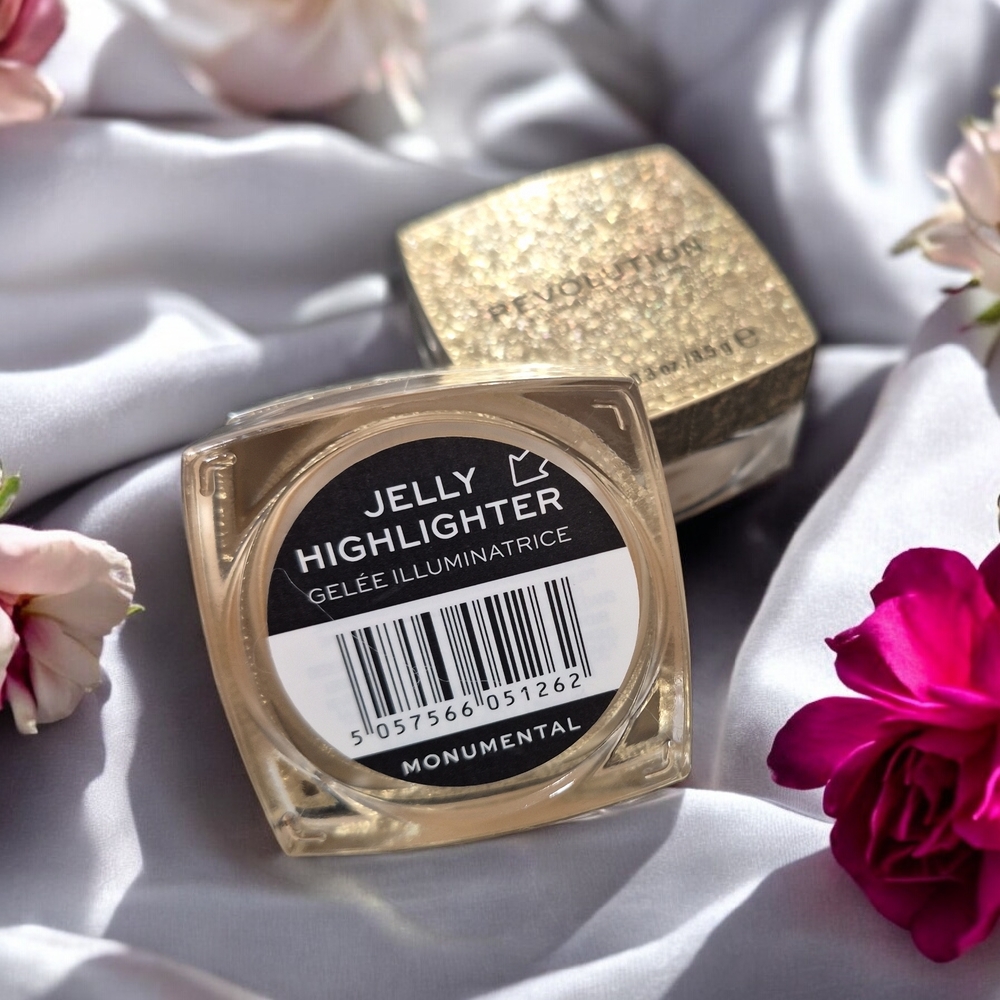 Makeup Revolution Jelly Highlighter - Monumental Gold
